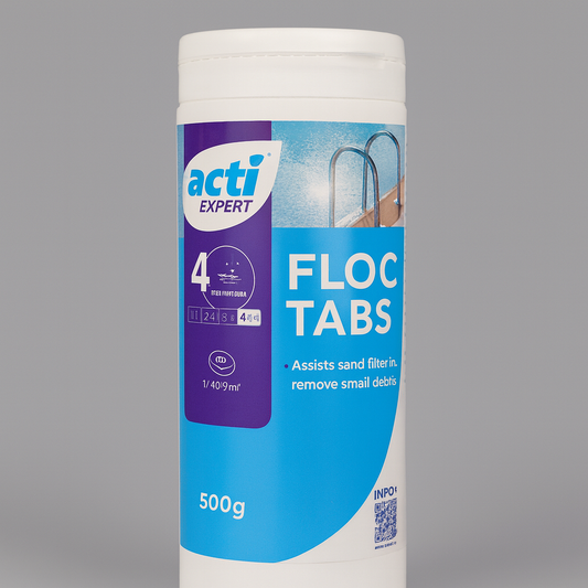Acti Floc Tabs Clarifier 500g - 50g Tablets