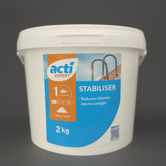 Acti Stabiliser Reduce Chlorine Loss to Sunlight - 2kg