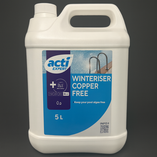 Acti Winteriser Copper Free - Algae Prevention 5 Litre