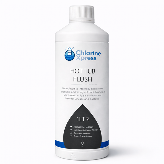 Hot Tub Flush Cleaner 1 Litre | Pipework Biofilm Cleaner | Spa Deep Clean